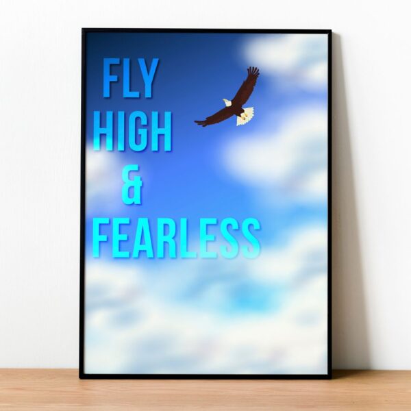 Fly High Wall Art Frame