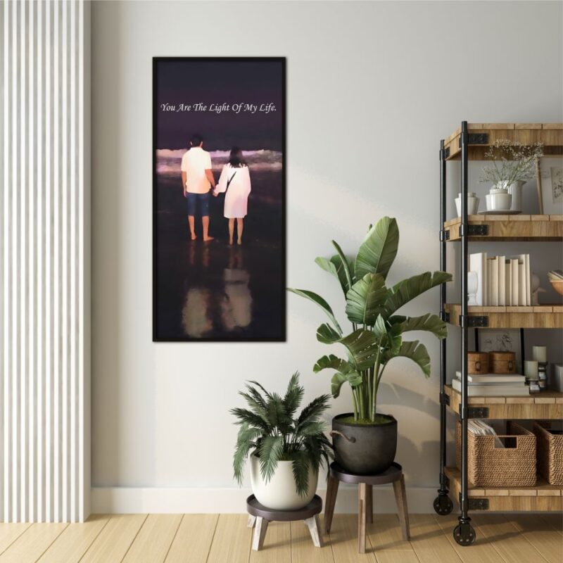 You Are The Light Of My Life Wall Art Frame - Image 1