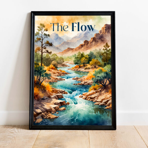 The Flow Wall Art